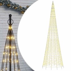 Sapin de Noël à LED 1534 LED blanc 500 cm 561340561340