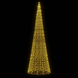 Sapin de Noël à LED 1534 LED blanc 500 cm 561340561340
