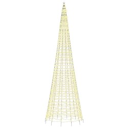 Sapin de Noël à LED 1534 LED blanc 500 cm 561340561340