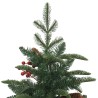Sapin de Noël artificiel avec pommes de pin et baies 120 cm 561342561342