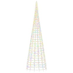 Sapin de Noël à LED 3000 LED coloré 800 cm 561343561343