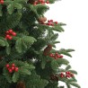 Sapin de Noël artificiel avec pommes de pin et baies 180 cm 561344561344