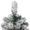 Sapin de Noël artificiel à charnières avec neige floquée 150 cm 561346561346