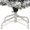 Sapin de Noël artificiel à charnières avec neige floquée 150 cm 561346561346