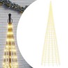 Sapin de Noël à LED 3000 LED blanc 800 cm 561348561348