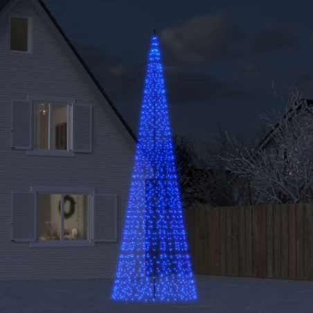 Sapin de Noël à LED 1534 LED bleu 500 cm 561349561349