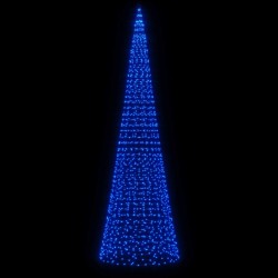 Sapin de Noël à LED 1534 LED bleu 500 cm 561349561349