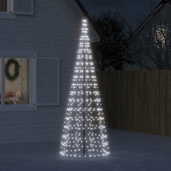 Sapin de Noël à LED 550 LED blanc 300 cm 561350561350