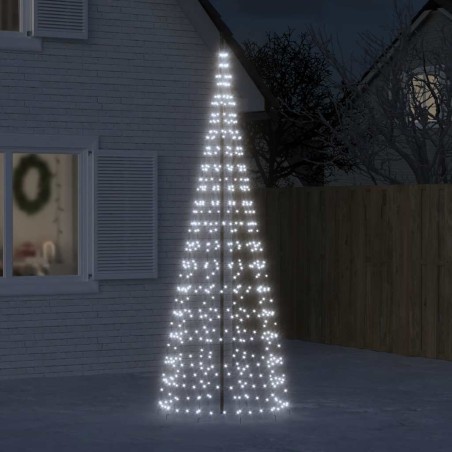 Sapin de Noël à LED 550 LED blanc 300 cm 561350561350