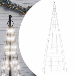 Sapin de Noël à LED 550 LED blanc 300 cm 561350561350