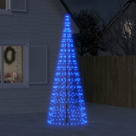 Sapin de Noël à LED 550 LED bleu 300 cm 561352561352