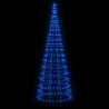 Sapin de Noël à LED 550 LED bleu 300 cm 561352561352