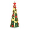 Sapin de Noël artificiel escamotable 100 LED vert 150 cm 561353561353