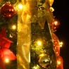 Sapin de Noël artificiel escamotable 50 LED vert 120 cm 561354561354
