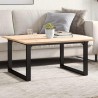 Pieds de table basse cadre en O 70x60x43 cm acier 561358561358