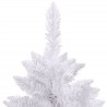 Sapin de Noël artificiel à charnières avec support blanc 210 cm 561362561362