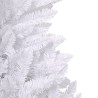 Sapin de Noël artificiel à charnières avec support blanc 210 cm 561362561362