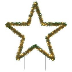 Décoration lumineuse étoile de Noël avec piquets 115 LED 85 cm 561364561364