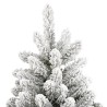 Sapin de Noël artificiel à charnières avec neige floquée 210 cm 561370561370