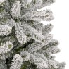 Sapin de Noël artificiel à charnières avec neige floquée 210 cm 561370561370