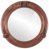 Miroir en forme de hublot mural Ø50 cm aluminium et verre 561372561372