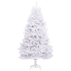 Sapin de Noël artificiel à charnières avec support blanc 270 cm 561375561375