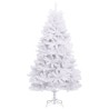 Sapin de Noël artificiel à charnières avec support blanc 270 cm 561375561375