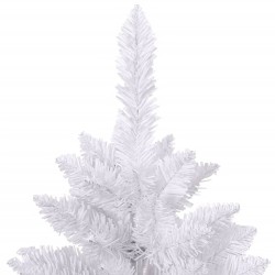 Sapin de Noël artificiel à charnières avec support blanc 270 cm 561375561375