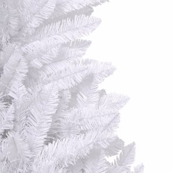 Sapin de Noël artificiel à charnières avec support blanc 270 cm 561375561375