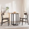 Pieds de table à manger cadre en O 40x40x73 cm acier 561376561376