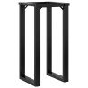 Pieds de table à manger cadre en O 40x40x73 cm acier 561376561376