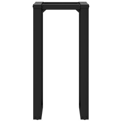 Pieds de table à manger cadre en O 40x40x73 cm acier 561376561376
