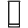 Pieds de table à manger cadre en O 40x40x73 cm acier 561376561376