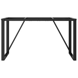 Pieds de table à manger cadre en O 140x60x73 cm acier 561379561379