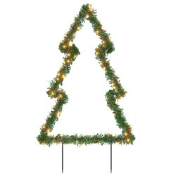 Décoration lumineuse arbre de Noël avec piquets 115 LED 90 cm 561381561381