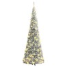Sapin de Noël artificiel escamotable avec neige floquée 200 LED 561383561383