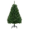 Sapin de Noël artificiel à charnières avec support vert 150 cm 561385561385