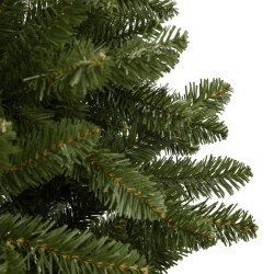 Sapin de Noël artificiel à charnières avec support vert 210 cm 561387561387