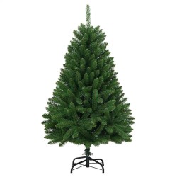 Sapin de Noël artificiel à charnières avec support vert 120 cm 561388561388