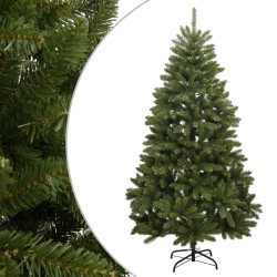Sapin de Noël artificiel à charnières avec support vert 270 cm 561392561392