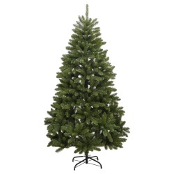 Sapin de Noël artificiel à charnières avec support vert 270 cm 561392561392