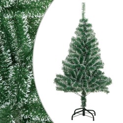 Sapin de Noël artificiel avec neige floquée vert 150 cm 561394561394