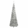 Sapin de Noël artificiel escamotable avec neige floquée 100 LED 561396561396