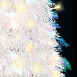 Sapin de Noël artificiel escamotable 200 LED blanc 210 cm 561397561397