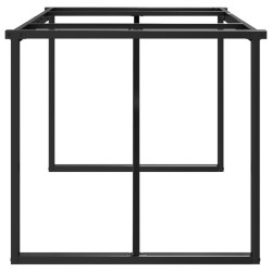 Pieds de table à manger cadre en O 160x80x73 cm acier 561398561398