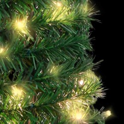 Sapin de Noël artificiel escamotable 50 LED vert 120 cm 561400561400