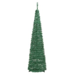 Sapin de Noël artificiel escamotable 50 LED vert 120 cm 561400561400