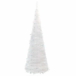 Sapin de Noël artificiel escamotable 150 LED blanc 180 cm 561401561401