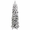 Sapin de Noël artificiel pré-éclairé avec 80 LED/neige floquée 561403561403