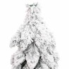 Sapin de Noël artificiel pré-éclairé avec 80 LED/neige floquée 561403561403